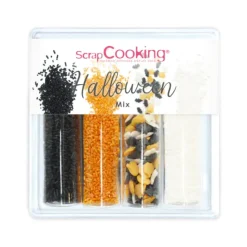 SCRAPCOOKING 4 Décors en Sucre Halloween Mix 69 g Best
