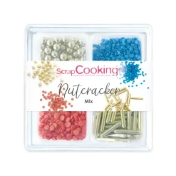 SCRAPCOOKING 4 Décors en Sucre Nutcracker Mix 45 g Sale