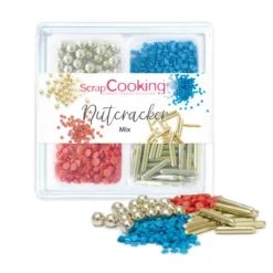 SCRAPCOOKING 4 Décors en Sucre Nutcracker Mix 45 g Sale
