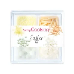 SCRAPCOOKING 4 Décors en Sucre Pâques Mix 59 g Sale
