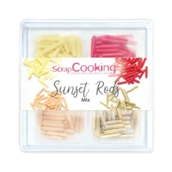 SCRAPCOOKING 4 Décors en Sucre Sunset Rods 60 g Discount