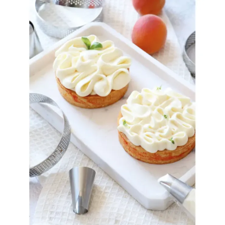 SCRAPCOOKING 3 Douilles Pâtissières pour Tartes Hot