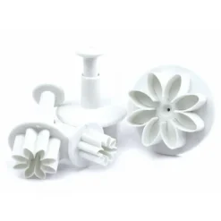 SCRAPCOOKING 4 Emporte-Pièces Fleur à Poussoir Clearance