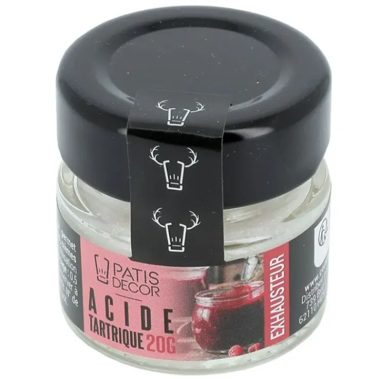 PATISDECOR Acide Tartrique E334 20g Outlet