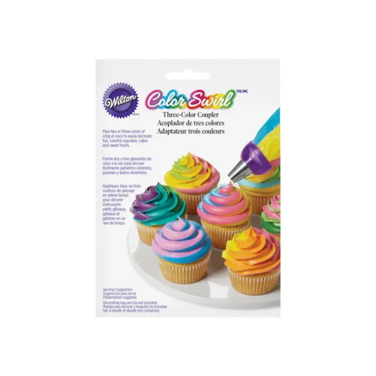 WILTON Adaptateur 3 couleurs ColorSwirl Clearance