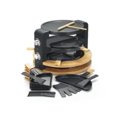 KITCHENCHEF Appareil à Raclette Multifonction, Grill & Crêpière Clearance