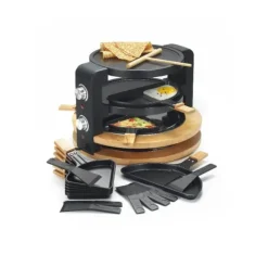 KITCHENCHEF Appareil à Raclette Multifonction, Grill & Crêpière Clearance