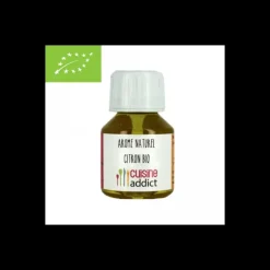 CUISINEADDICT Arôme Alimentaire Bio Citron 58 ml Outlet