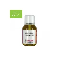 CUISINEADDICT Arôme Alimentaire Bio Citron Vert 115 ml Discount
