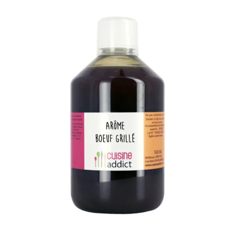 CUISINEADDICT Arôme Alimentaire Boeuf Grillé 500ml Best