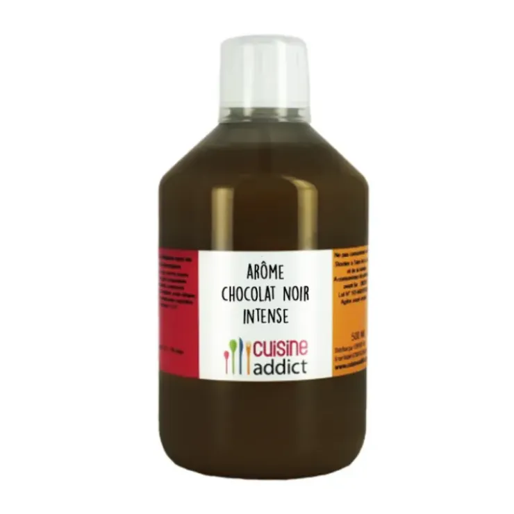 CUISINEADDICT Arôme Alimentaire Chocolat Noir Intense 500 ml Discount