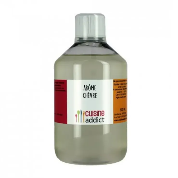 CUISINEADDICT Arôme Alimentaire Chèvre 500 ml