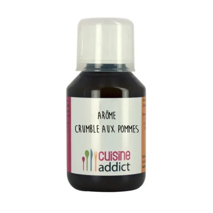 CUISINEADDICT Arôme Alimentaire Crumble aux Pommes 115 ml Best