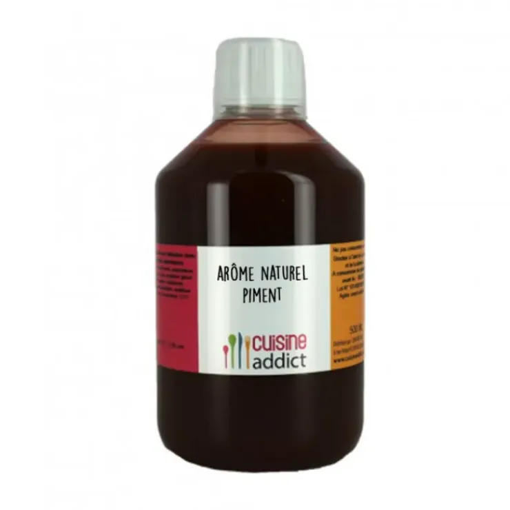 CUISINEADDICT Arôme Alimentaire Naturel Piment 500ml Best