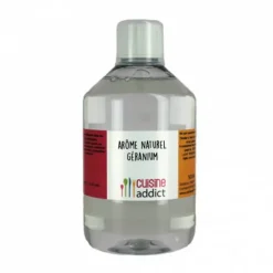CUISINEADDICT Arôme Alimentaire Naturel Géranium 500 ml