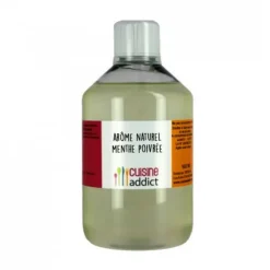 CUISINEADDICT Arôme Alimentaire Naturel Menthe Poivrée 500ml Outlet
