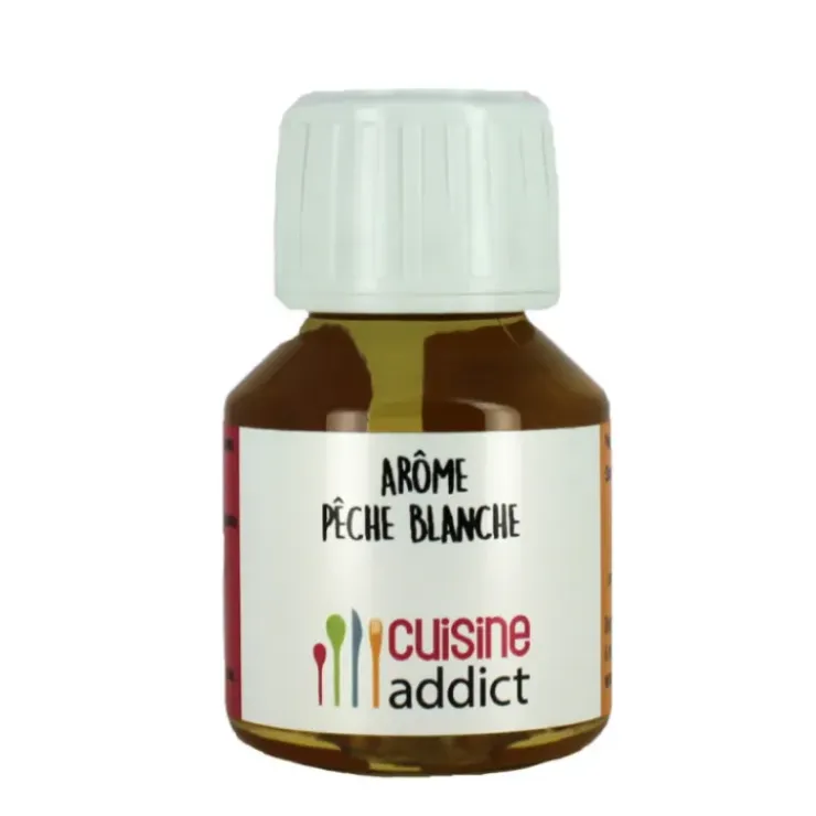 CUISINEADDICT Arôme Alimentaire Naturel Pêche Blanche 58ml Best
