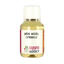 CUISINEADDICT Arôme Alimentaire Naturel Citronnelle 115 ml New