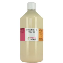 CUISINEADDICT Arôme Alimentaire Naturel Citron Vert 1 L Hot
