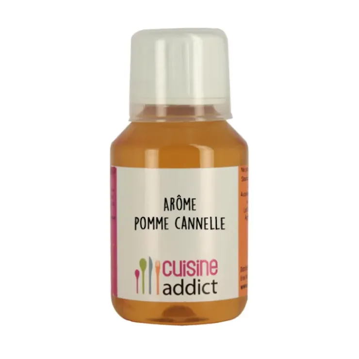 CUISINEADDICT Arôme Alimentaire Pomme Cannelle 115 ml