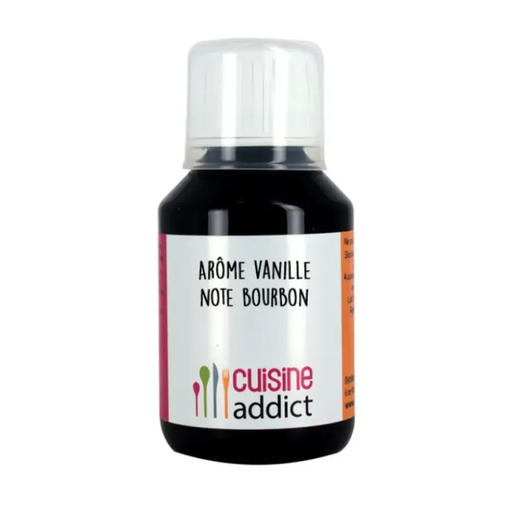 CUISINEADDICT Arôme Alimentaire Vanille note Bourbon 115 ml