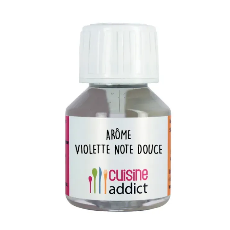 CUISINEADDICT Arôme Alimentaire Violette (note douce) 58 ml Discount