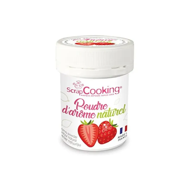 SCRAPCOOKING Arôme Naturel en Poudre Fraise 15 g Clearance