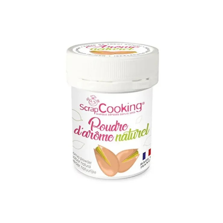 SCRAPCOOKING Arôme Naturel en Poudre Pistache 15 g Hot