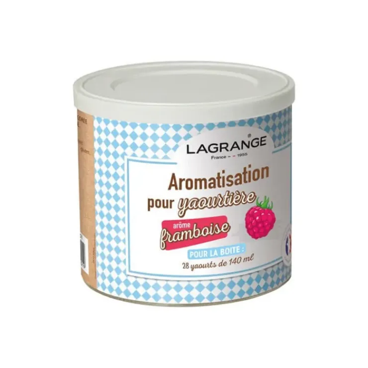LAGRANGE Arôme pour Yaourt Framboise 500 g Hot