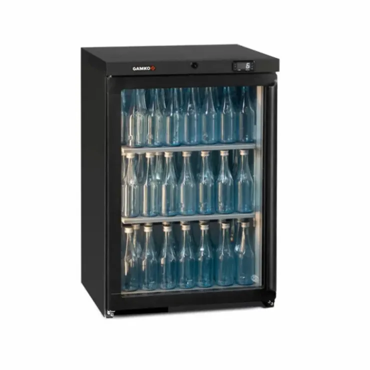 GAMKO Arrière Bar Réfrigéré 1 Porte Vitrée 151 Bouteilles Sale