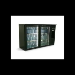 GAMKO Arrière Bar Réfrigéré Ecoline 333 L 2 Portes Vitrées Discount
