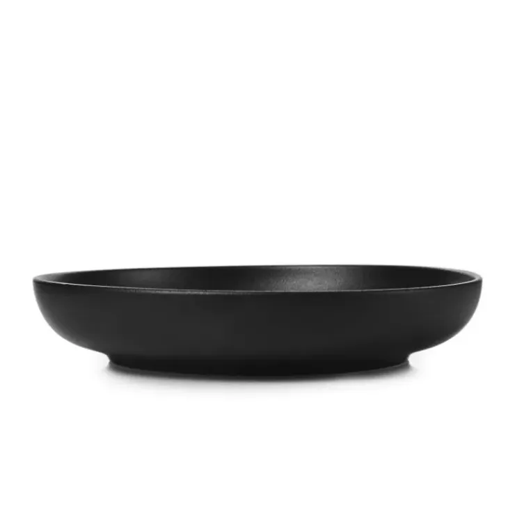REVOL Assiette Creuse Porcelaine Noire 23 cm Adélie New