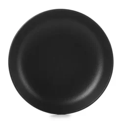 REVOL Assiette Creuse Porcelaine Noire 17 cm Adélie Hot