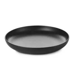 REVOL Assiette Creuse Porcelaine Noire 27 cm Adélie