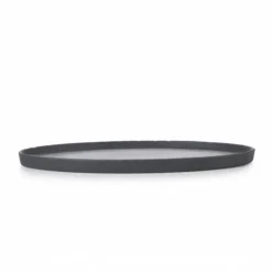 REVOL Assiette Ovale Ardoise 35 cm Basalt Hot
