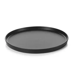 REVOL Assiette Plate Porcelaine Noire 22 cm Adélie Online
