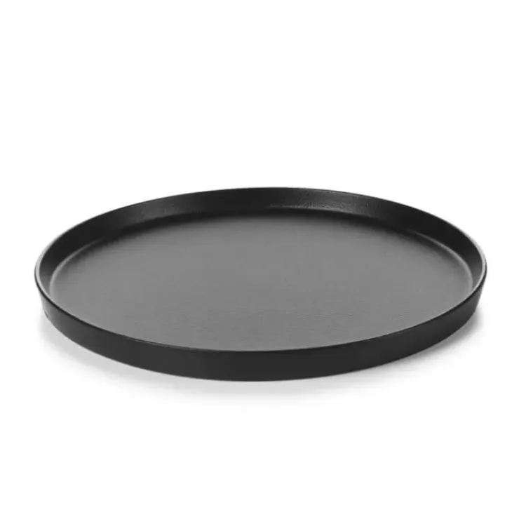REVOL Assiette Plate Porcelaine Noire 22 cm Adélie Online