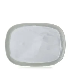 REVOL Assiette Rectangulaire Blanc Arctique 33 cm No.W