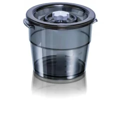 MAGIC VAC Bac Alimentaire Rond Polycarbonate 2 L