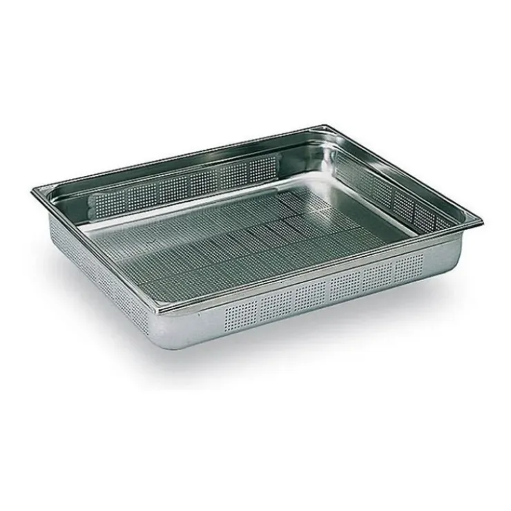 MATFER Bac Gastronorme Perforé GN 2/1 H 5.5cm Bourgeat Discount
