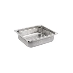 MATFER Bac Gastronorme Perforé Inox GN 2/3 H 10cm Bourgeat Hot