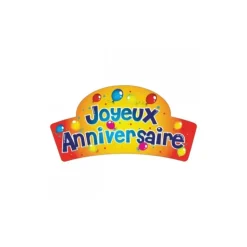 MATFER Banderoles Azyme Joyeux Anniversaire ballons (x24) Outlet