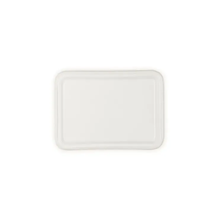 LE CREUSET BeurrierCéramique avec Couvercle Meringue Sale