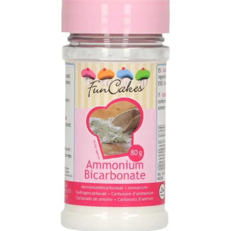 FUNCAKES Bicarbonate d'Ammonium 80g Outlet