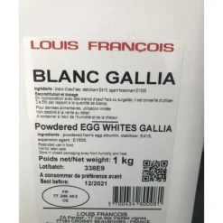 LOUIS FRANCOIS Blanc d'Oeuf Déshydraté Gallia 1 kg Louis François Hot