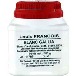 LOUIS FRANCOIS Blanc d'Oeuf Séché Gallia 100 g Louis François New