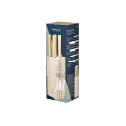 OPINEL Bloc à Couteaux + 5 Couteaux Parallèle Viande Best