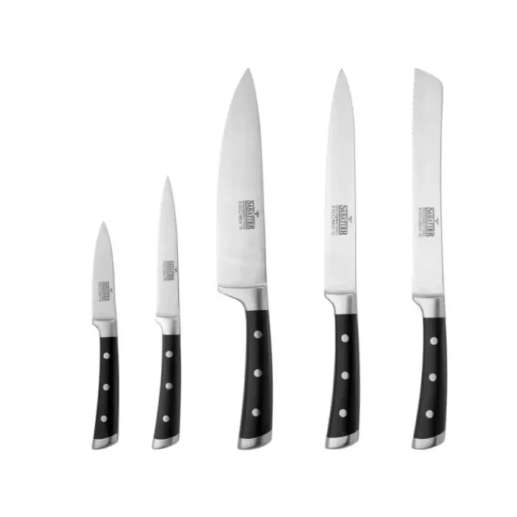 RICHARDSON Bloc Couteau Pro On-Line 5 Couteaux de Cuisine V Sabatier Sheffield Online