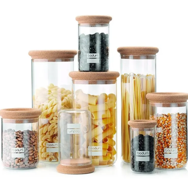 BODUM Bocal en Verre 0,6 L Bouchon en liège Yohki Online
