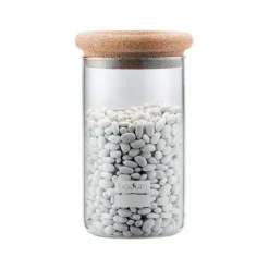 BODUM Bocal en Verre 1,0 L Bouchon en liège Yohki Best